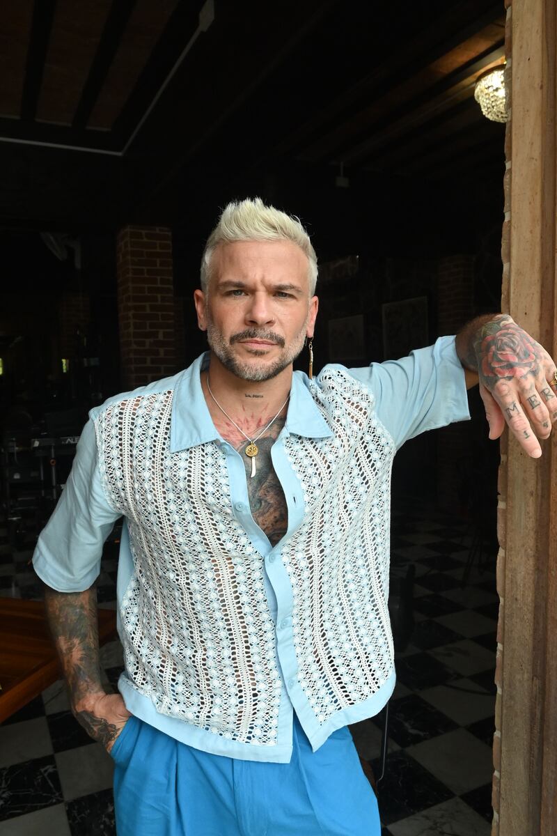 El cantante Pedro Capo