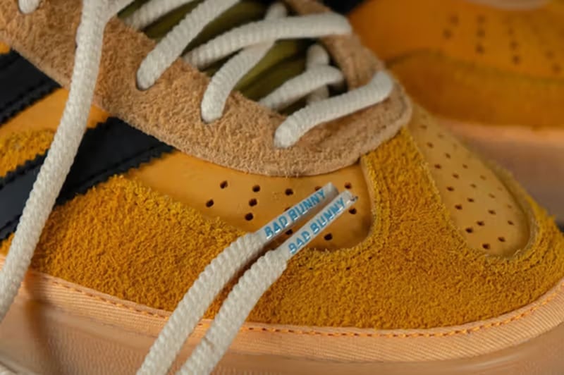 Bad Bunny x Adidas Gazelle Indoor Yellow Sample