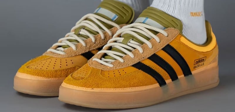 Bad Bunny x Adidas Gazelle Indoor Yellow Sample